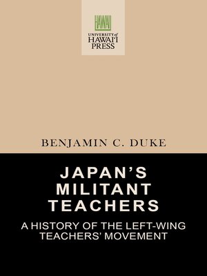 Japan's Militant Teachers - ebook